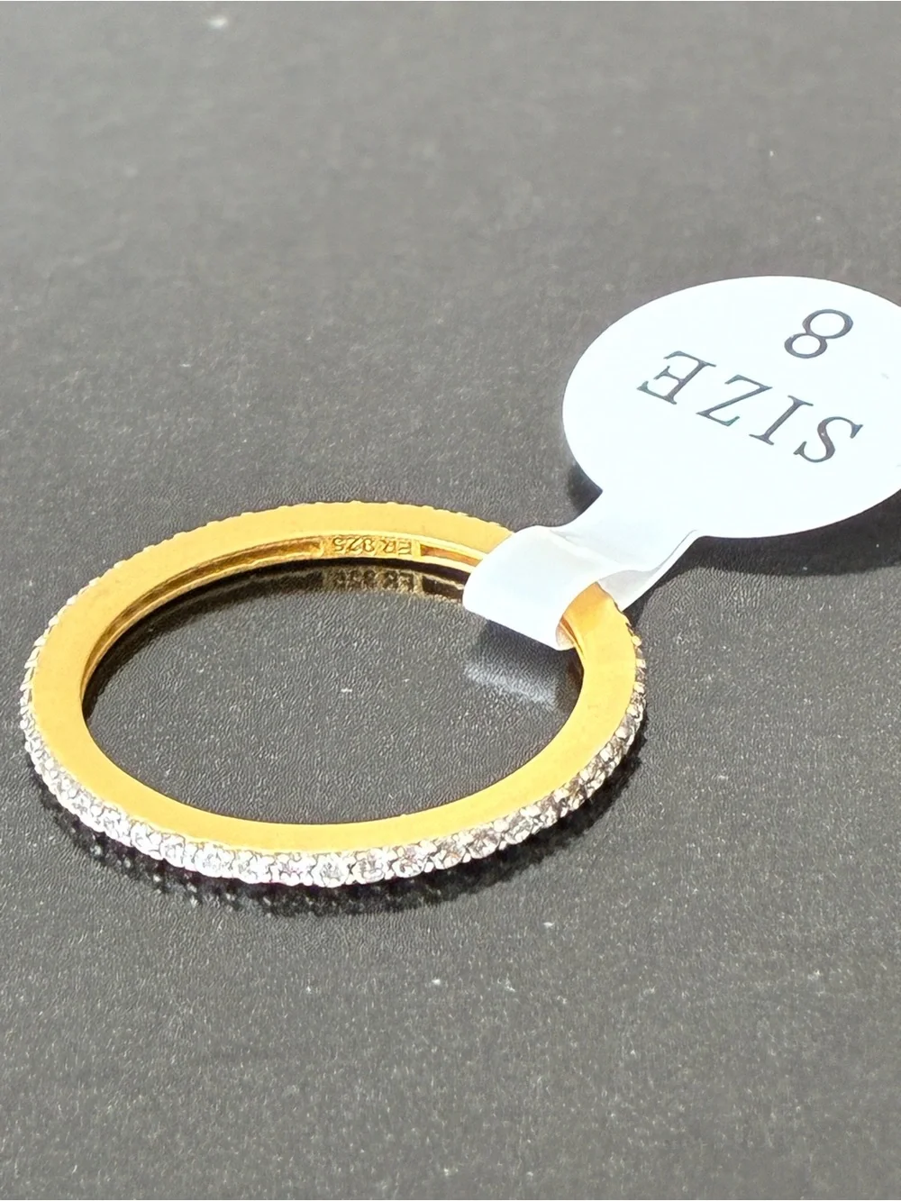 Sterling Silver 925 Freida Rothman stacking Ring Sz 8